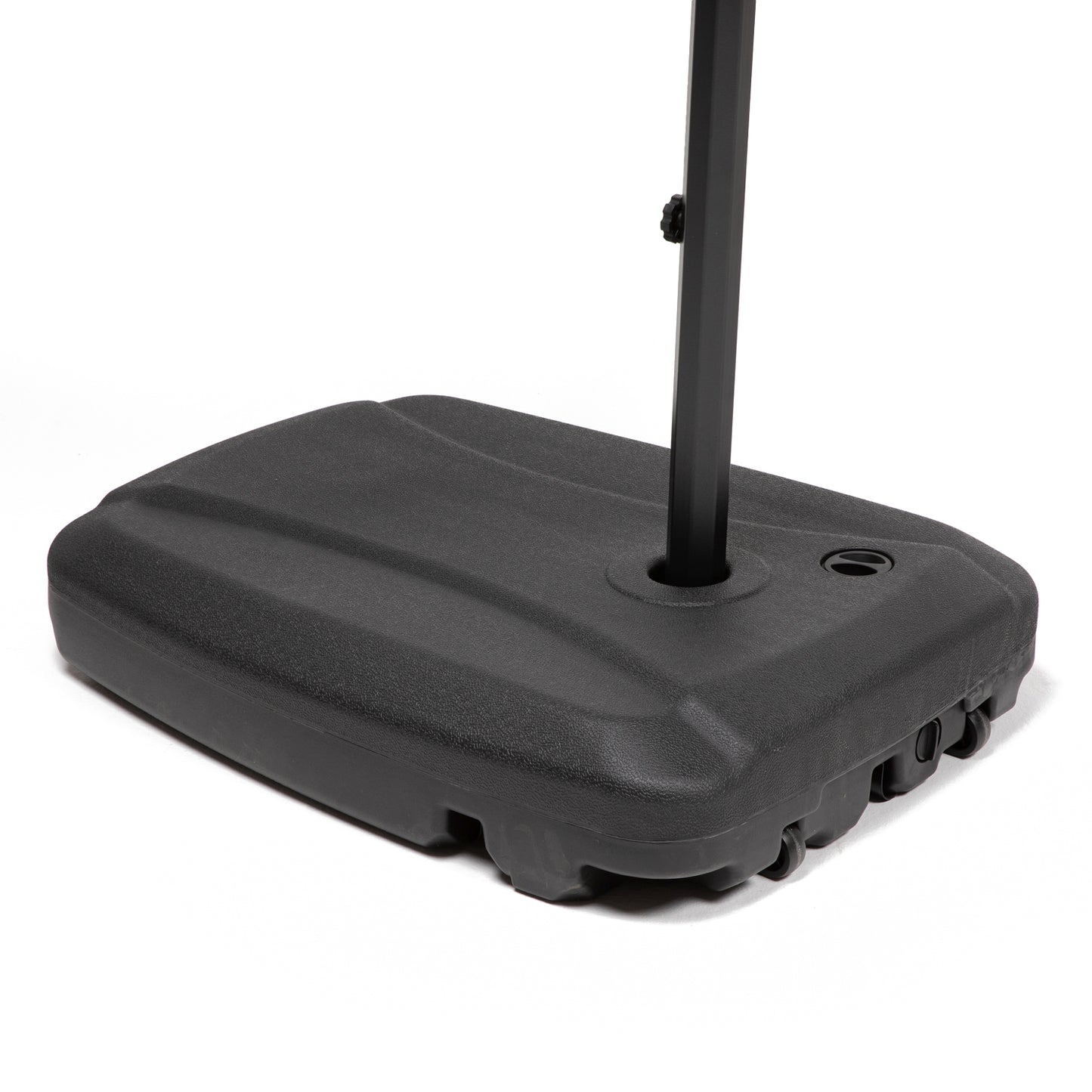 Quitasol Lateral Con Base 300 Cm Gris Grafito