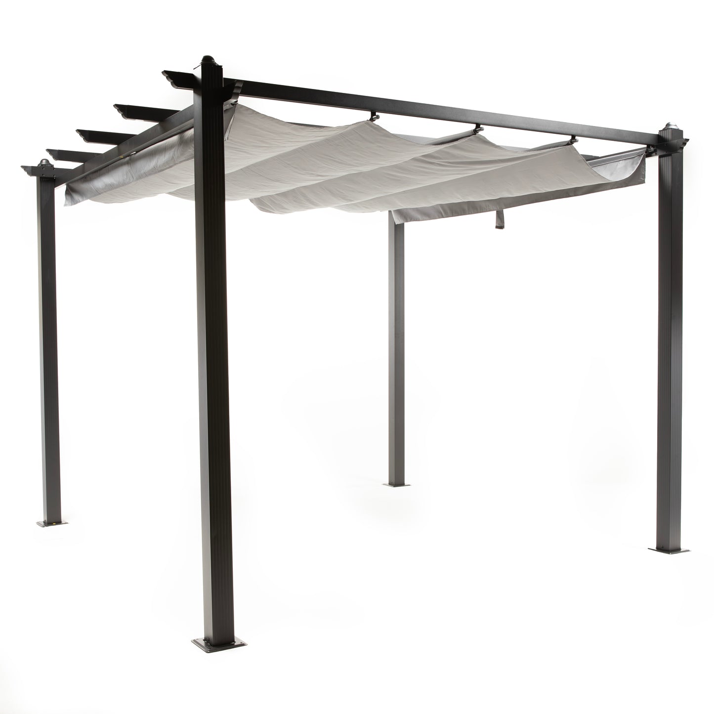 Pérgola Grey Shelter Retráctil 3x3 Mts