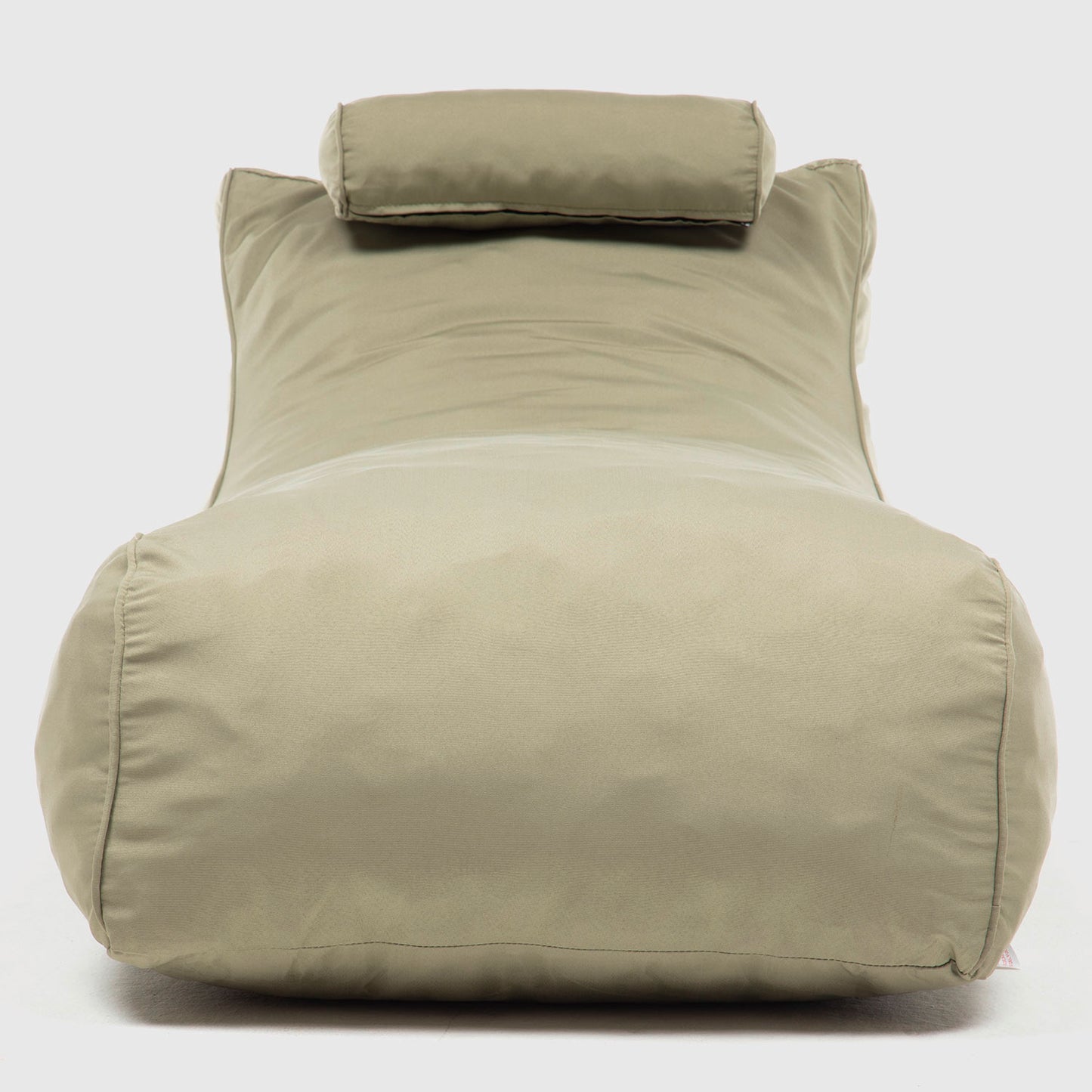 Pouf / Puff De Exterior Impermeable Beige
