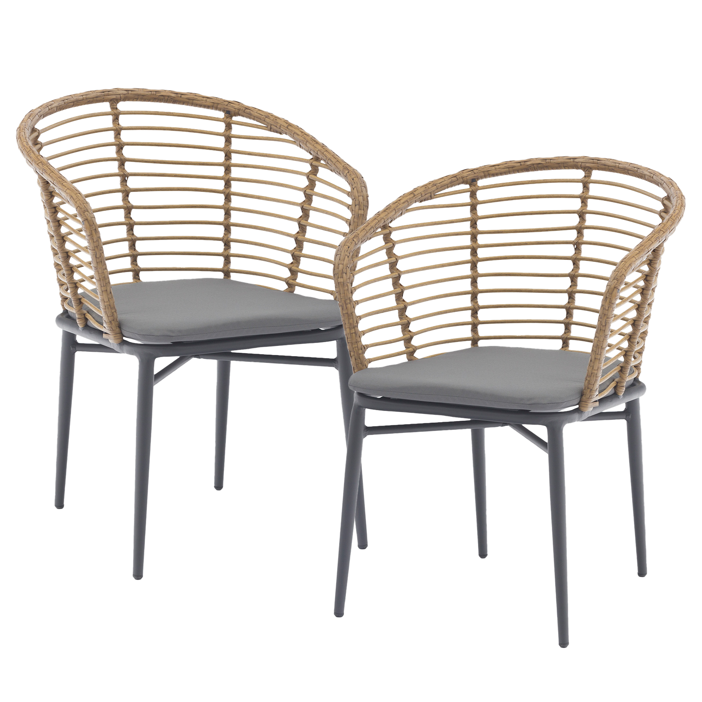 Set x2 Sillas de Exterior Lumpur