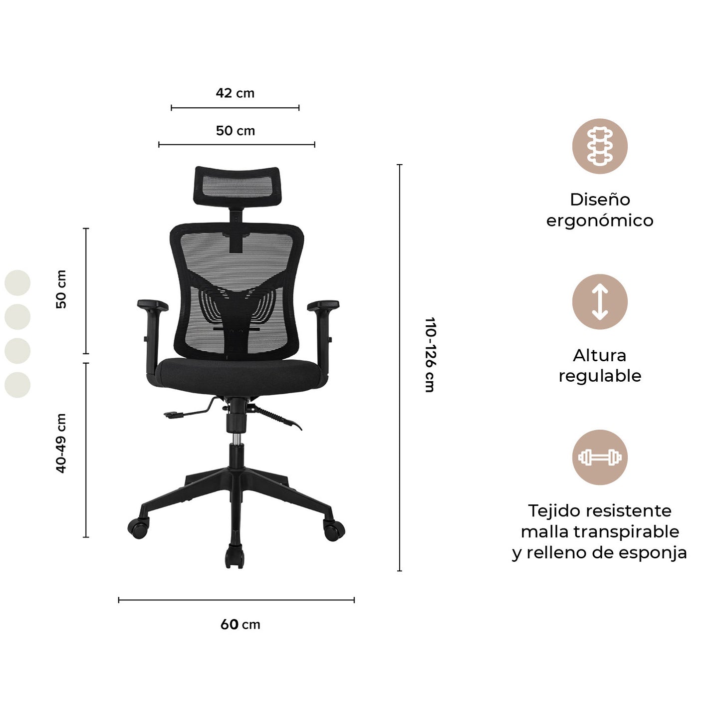 Silla de Escritorio Ergonómica Ankara