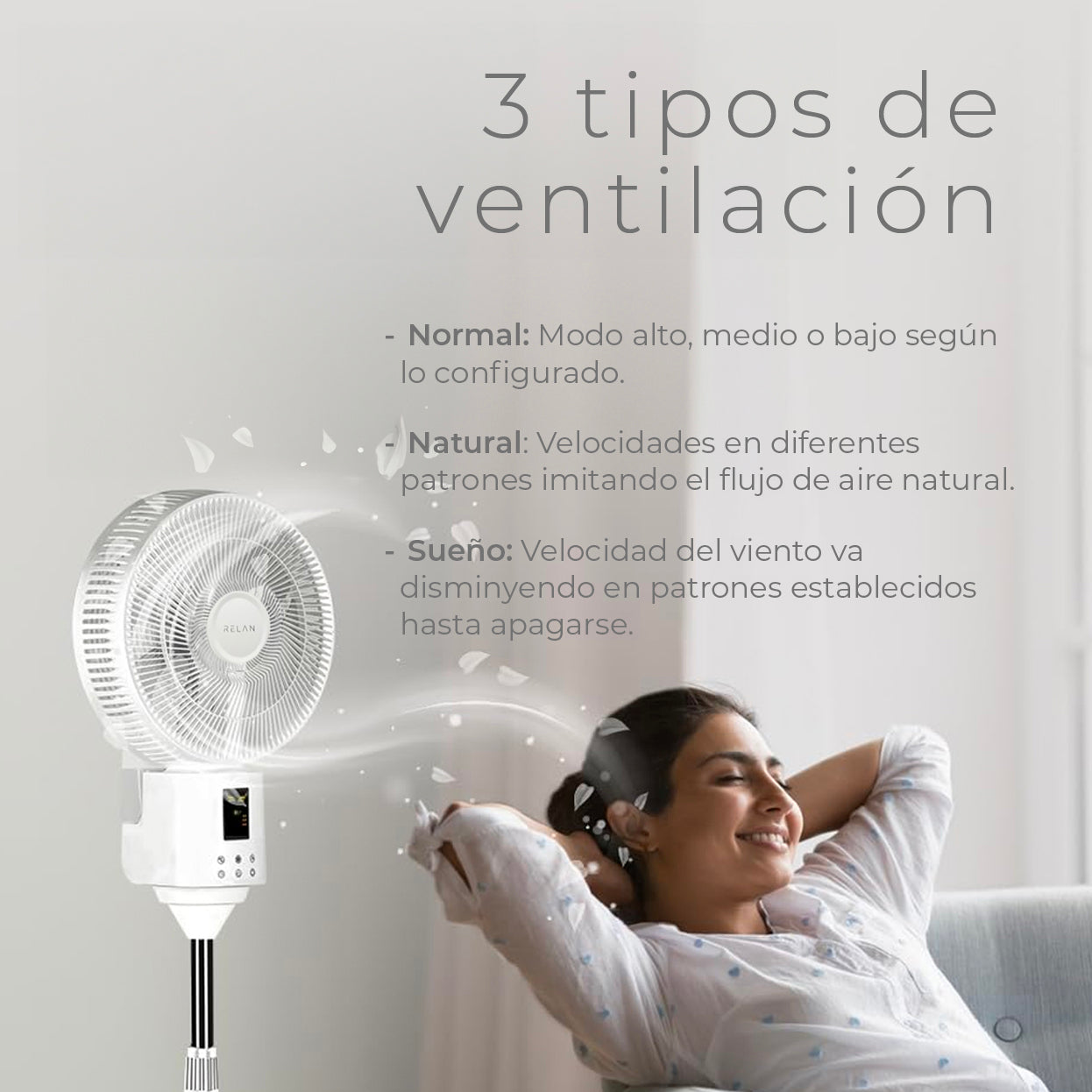Ventilador con Aspersor Air & Mist
