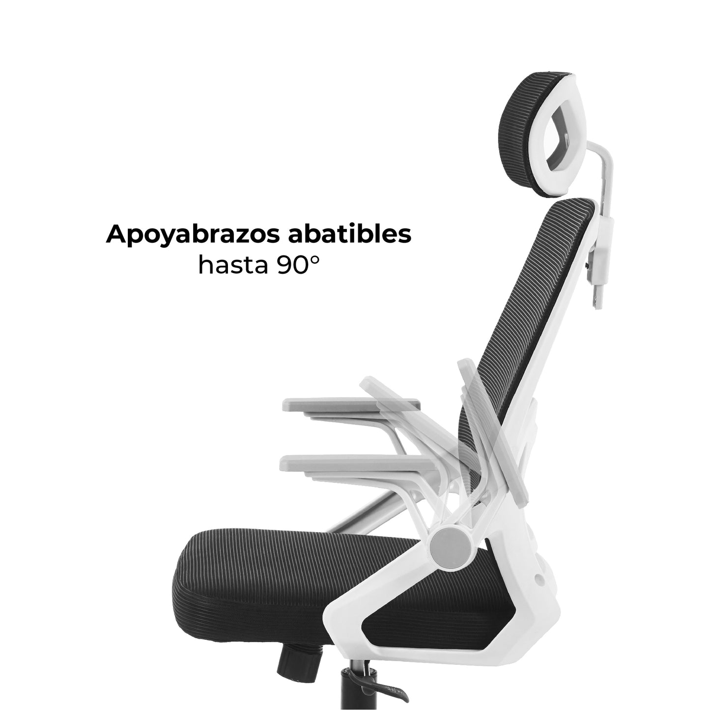 Silla de Escritorio Ergonómica Doha Blanco