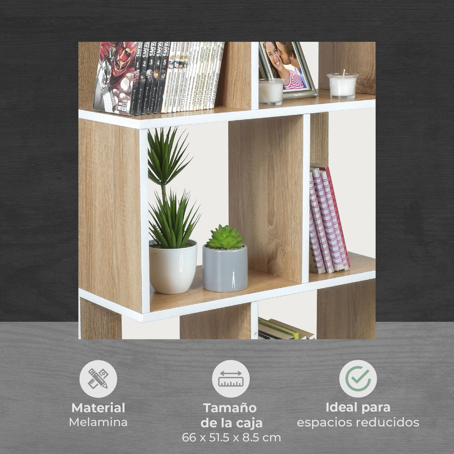 Librero Minimalista Book-0
