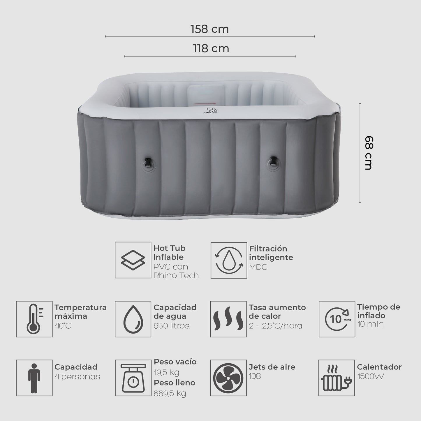 Hot Tub Mist 4 Lite