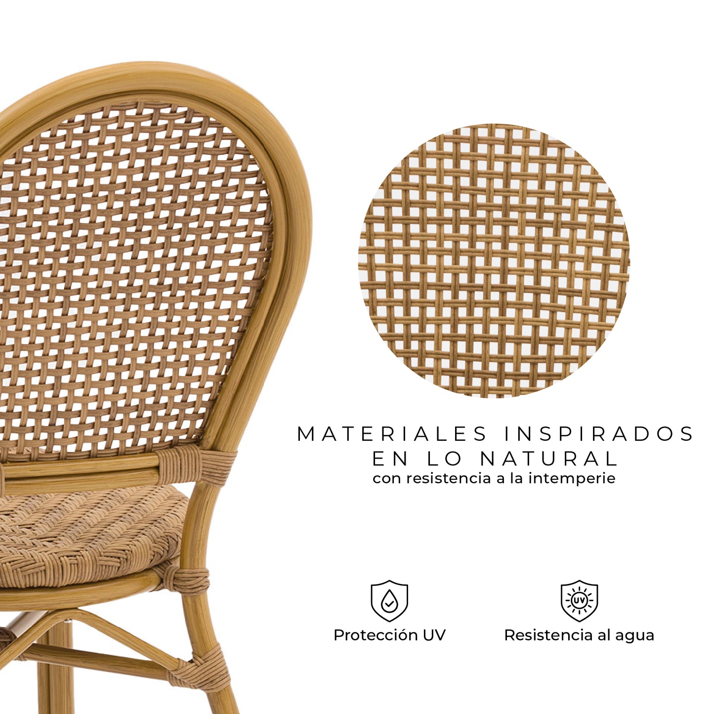Set x2 Sillas de Exterior Balu