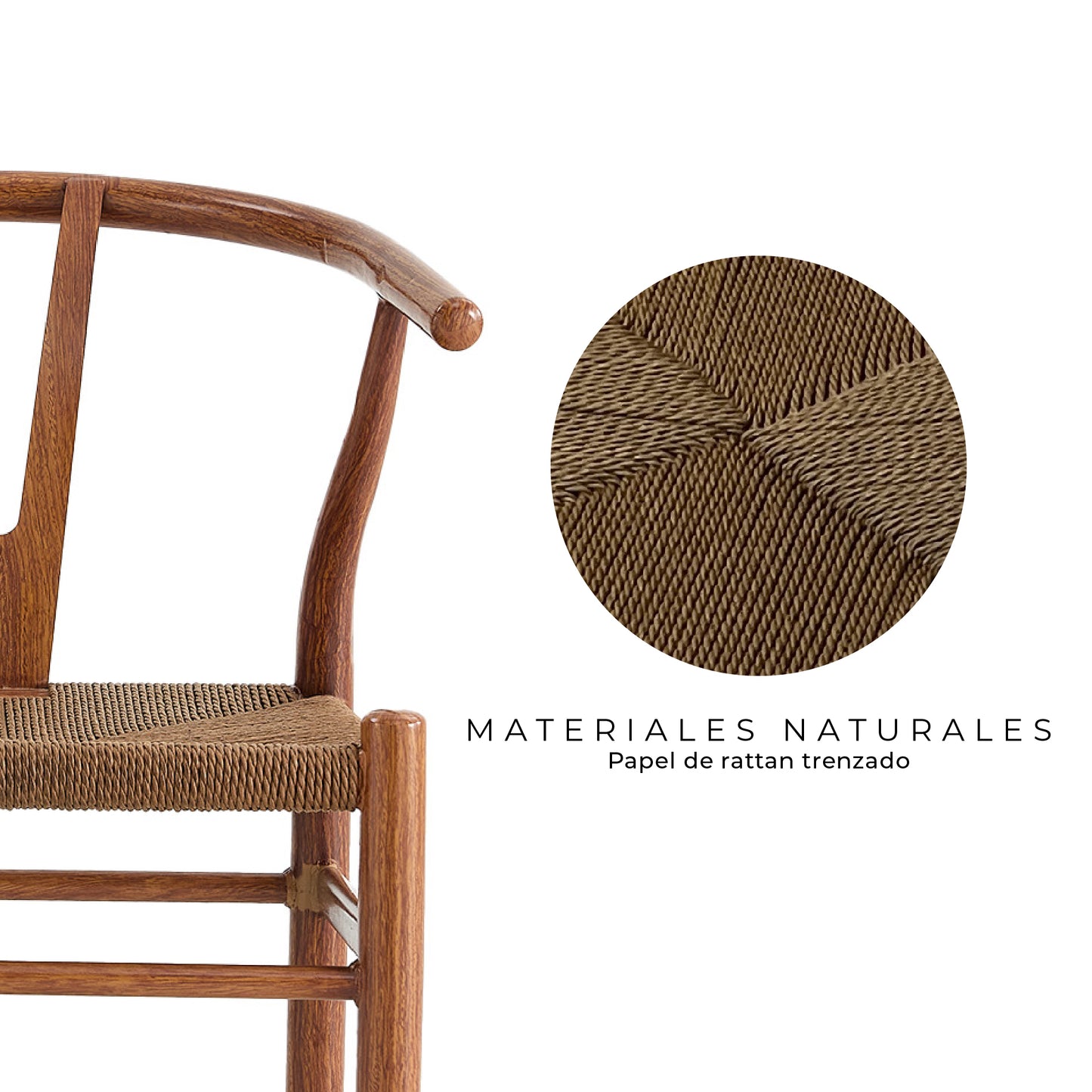 Set de 2 Sillas Wishbone Makati