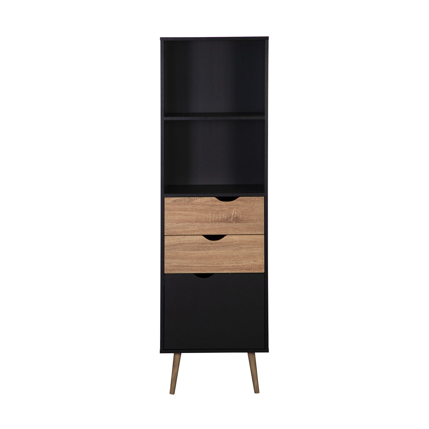 Librero con Cajones Gotemburgo Black