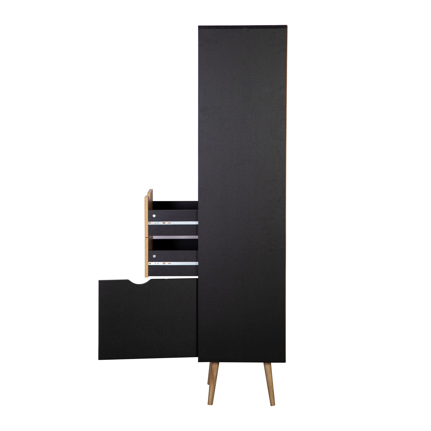 Librero con Cajones Gotemburgo Black