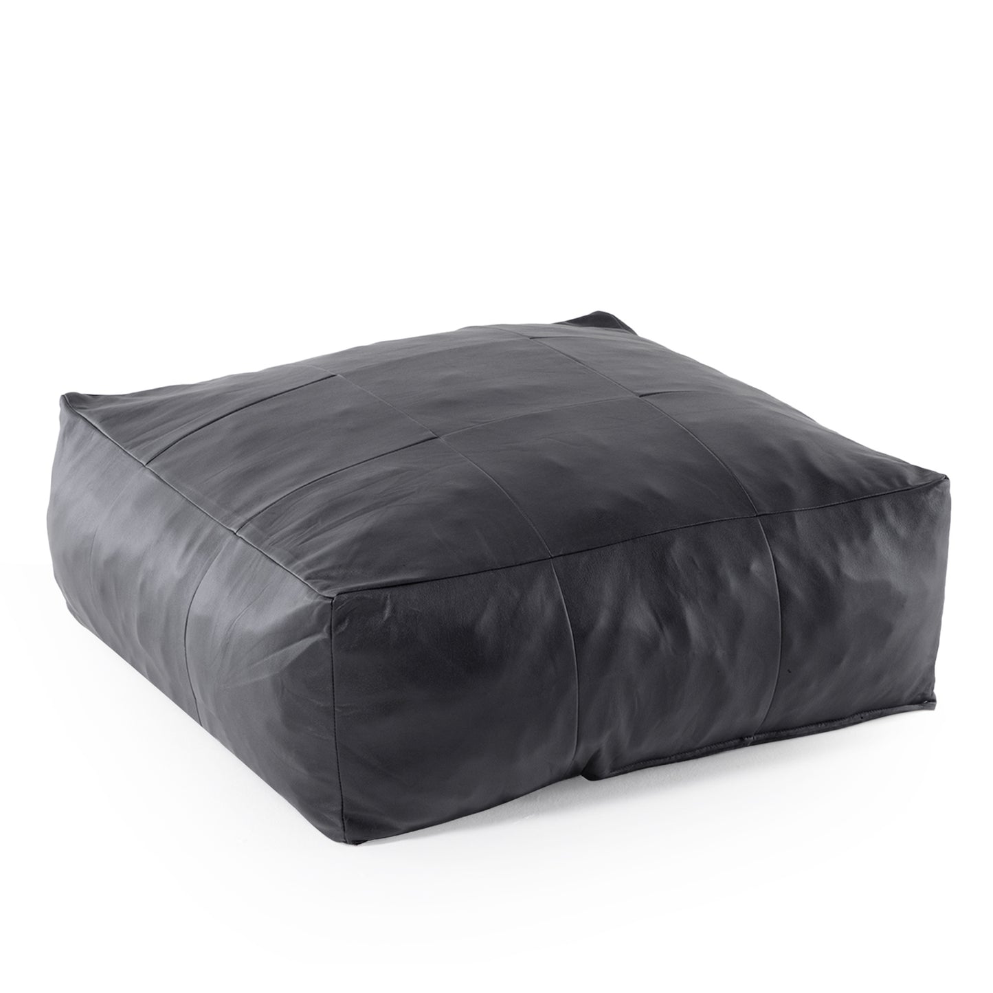 Sofá Pouf Seccional Leather
