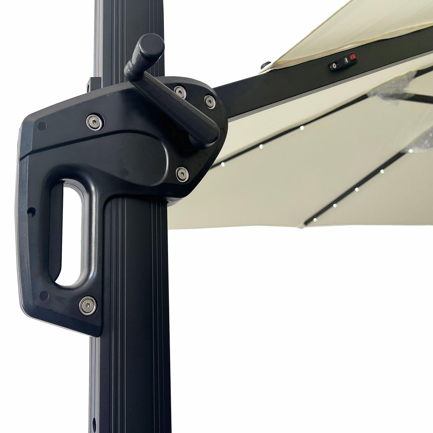 Quitasol Reforzado con Luces Bright Night