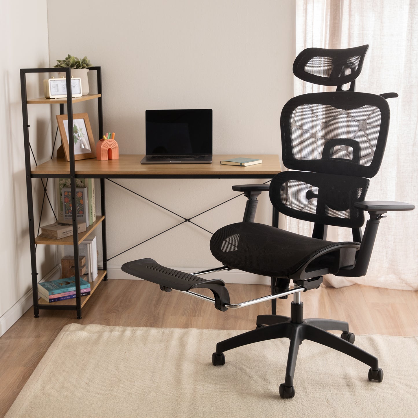 Silla de escritorio con Reposapies Ergonomus ErgoPro