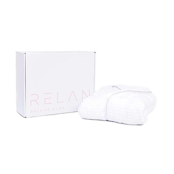 Bata de Algodón Blanca
