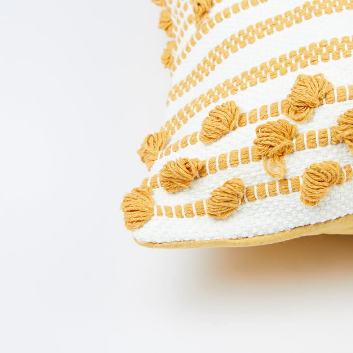 Funda de Cojín Deco Amarillo 45 x 45