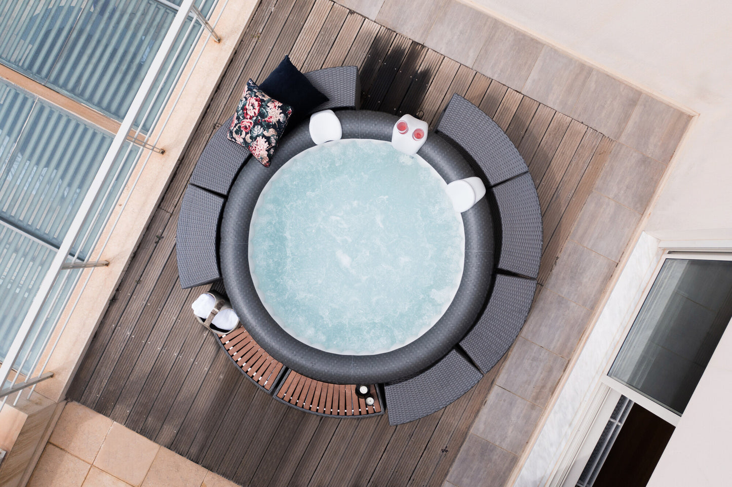 Hot Tub Ottoman 6 Comfort