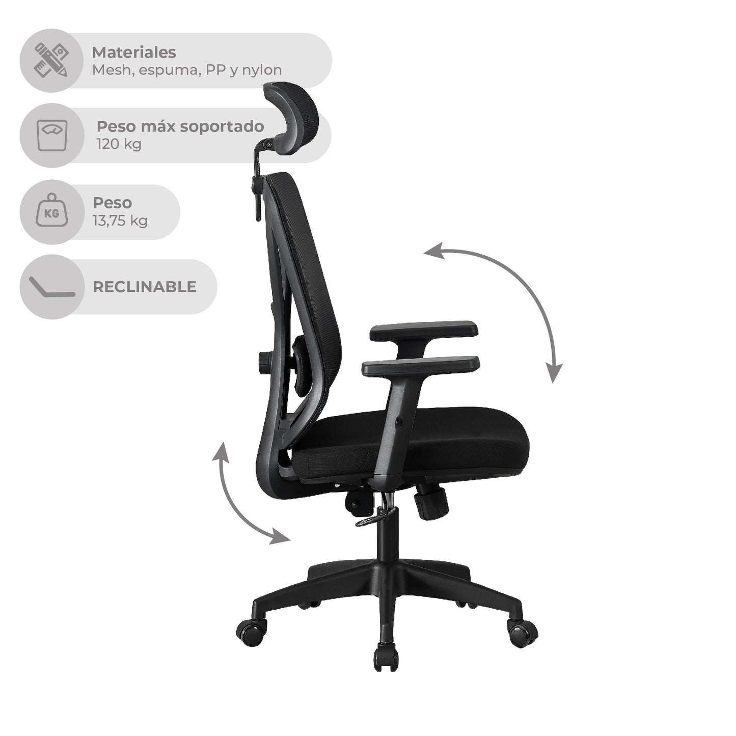 Silla de Escritorio Parma