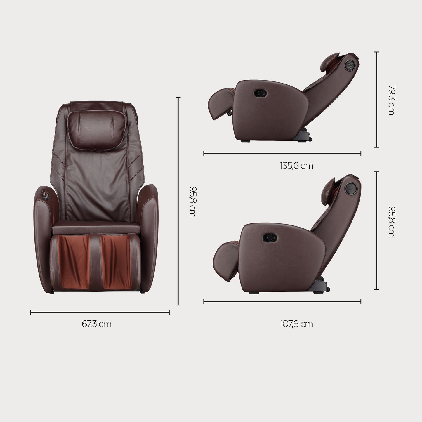 Sillón de Masajes R2000 Reclinable