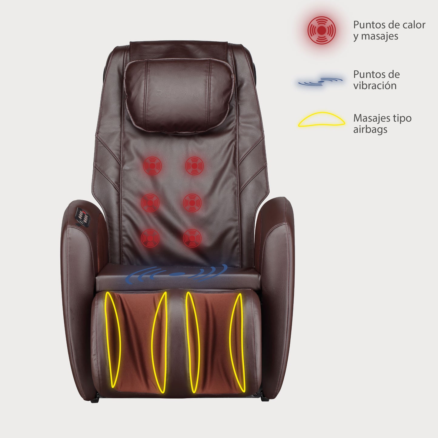 Sillón de Masajes R2000 Reclinable