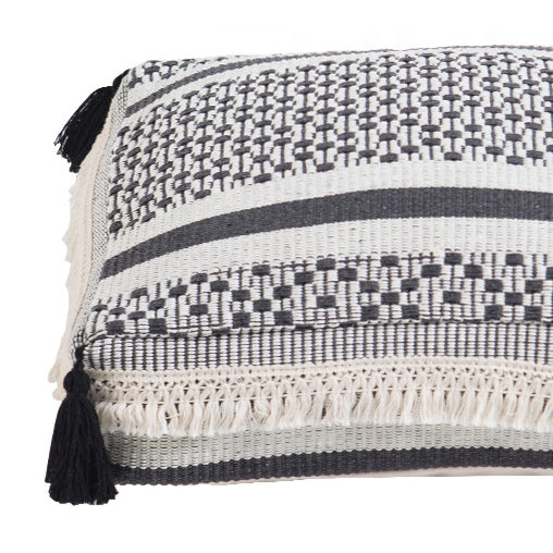 Pouf / Puff Cubo Bajo Flecos