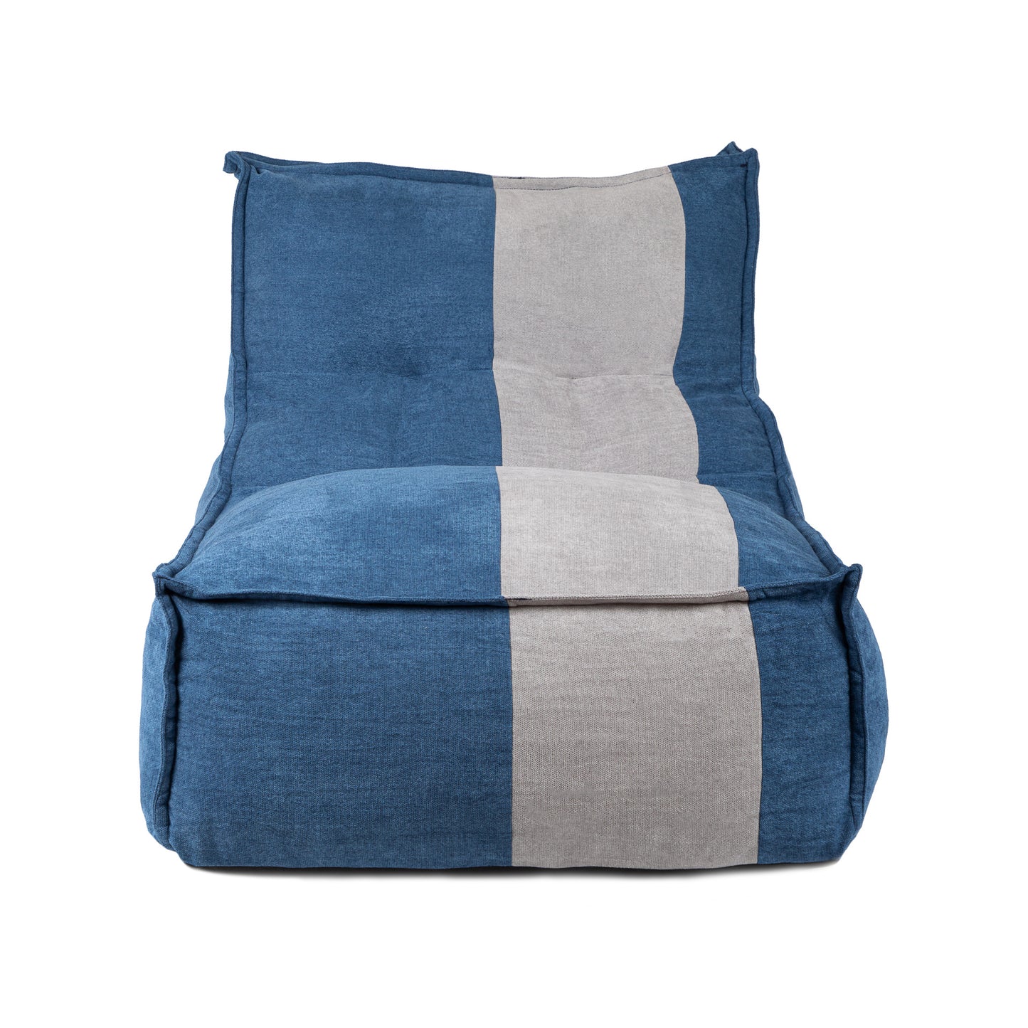 Sillón Pouf con Apoya Pies Raya