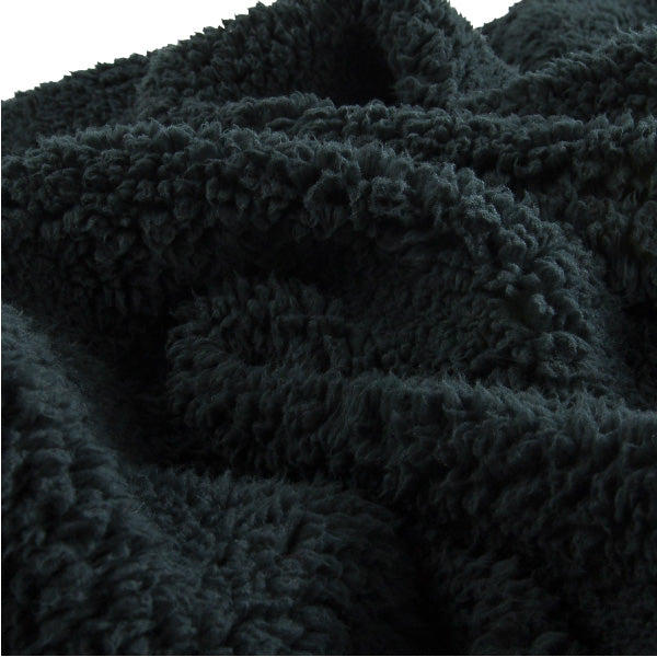Manta Sherpa Queen Negra