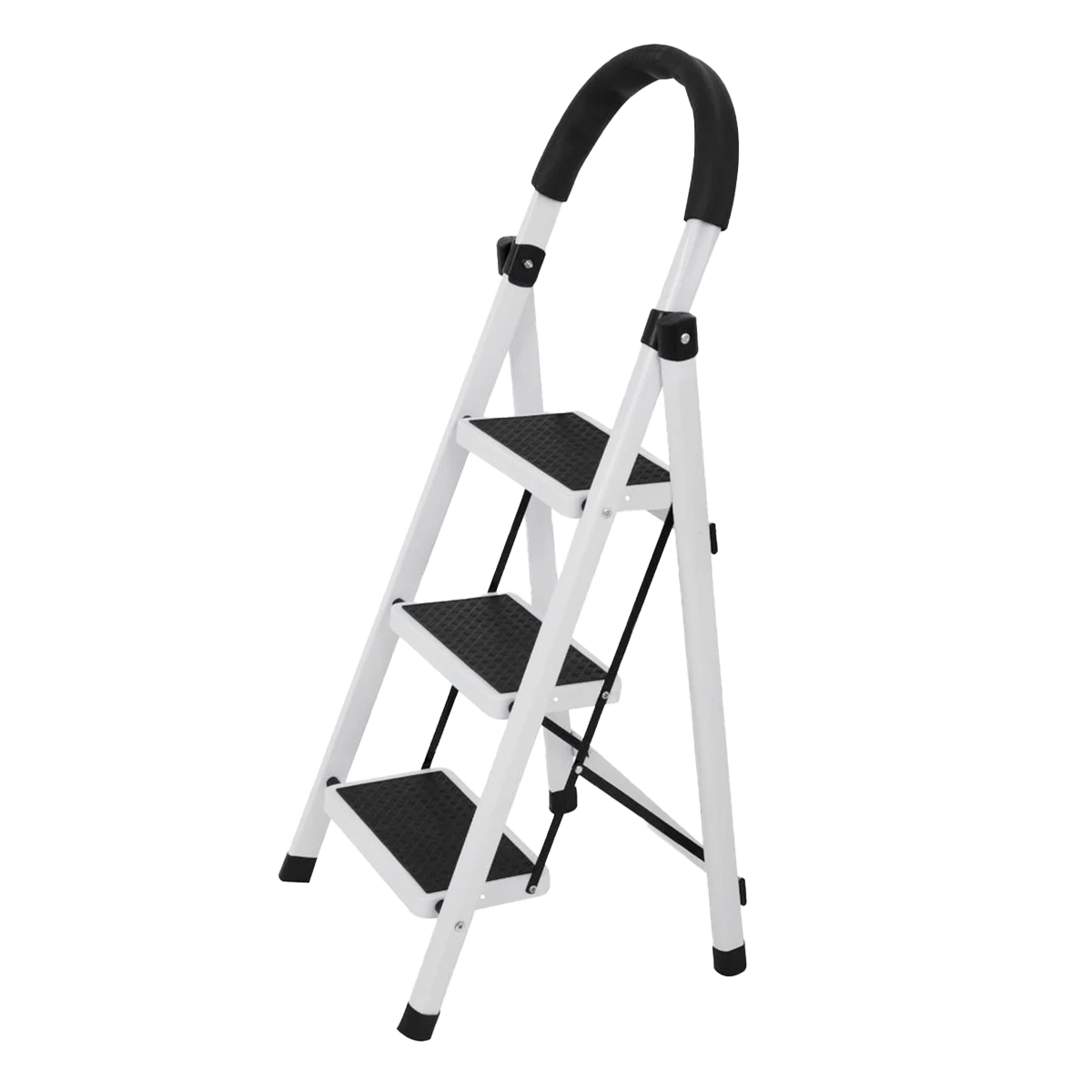 Escalera Taburete Plegable 3 Peldaños