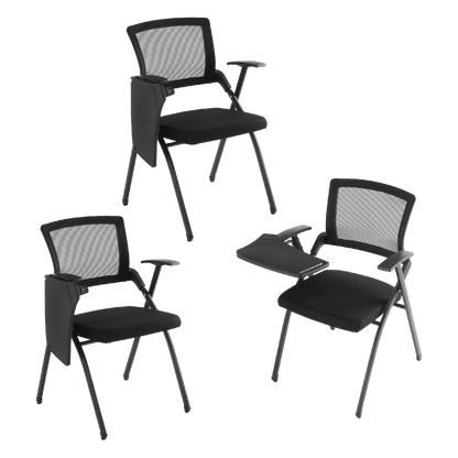 Set de 3 Sillas Universitarias con Pupitre ERGO3-810