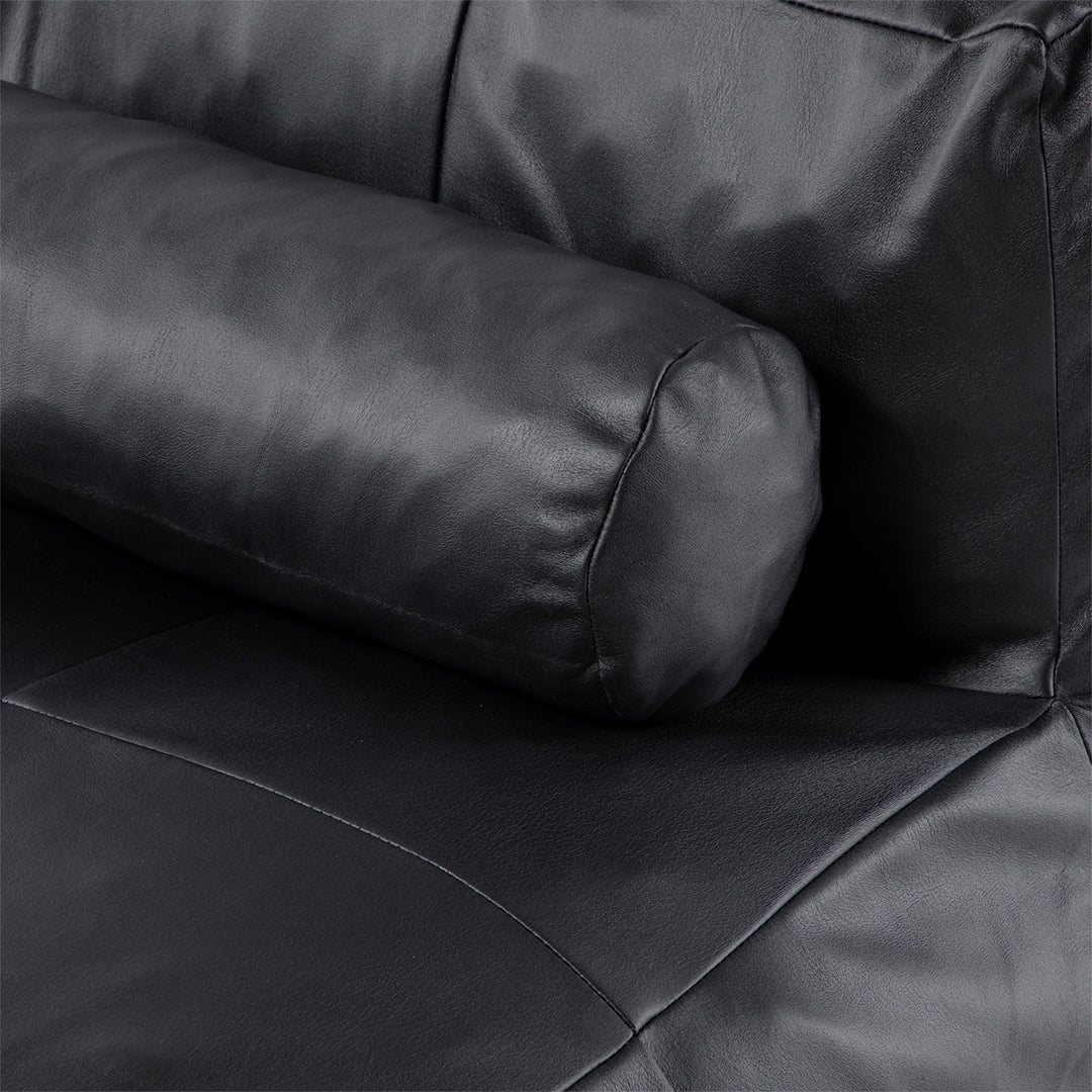 Sofá Pouf Seccional Leather