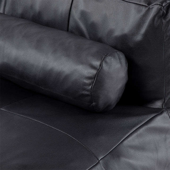 Sofá Pouf Seccional Leather