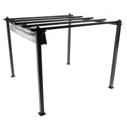 Pérgola Grey Shelter Retráctil 3x3 Mts