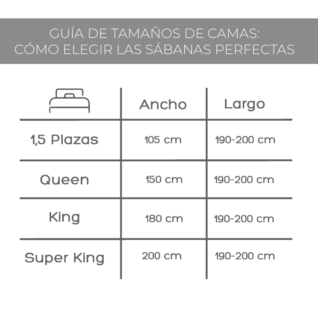 Juego de Sábanas 100% Algodón 1,5 Plazas 400 Hilos