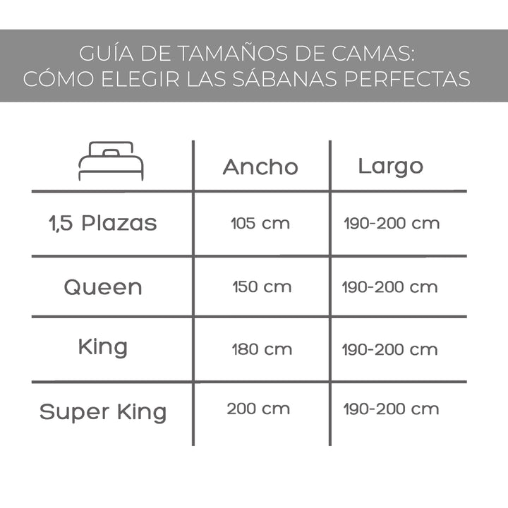 Juego de Sábanas 100% Algodón 1,5 Plazas 400 Hilos