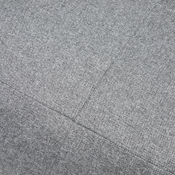 Sofá Pouf Seccional Gris