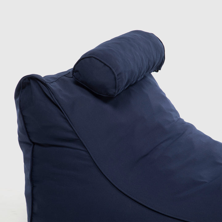 Pouf / Puff De Exterior Impermeable Azul
