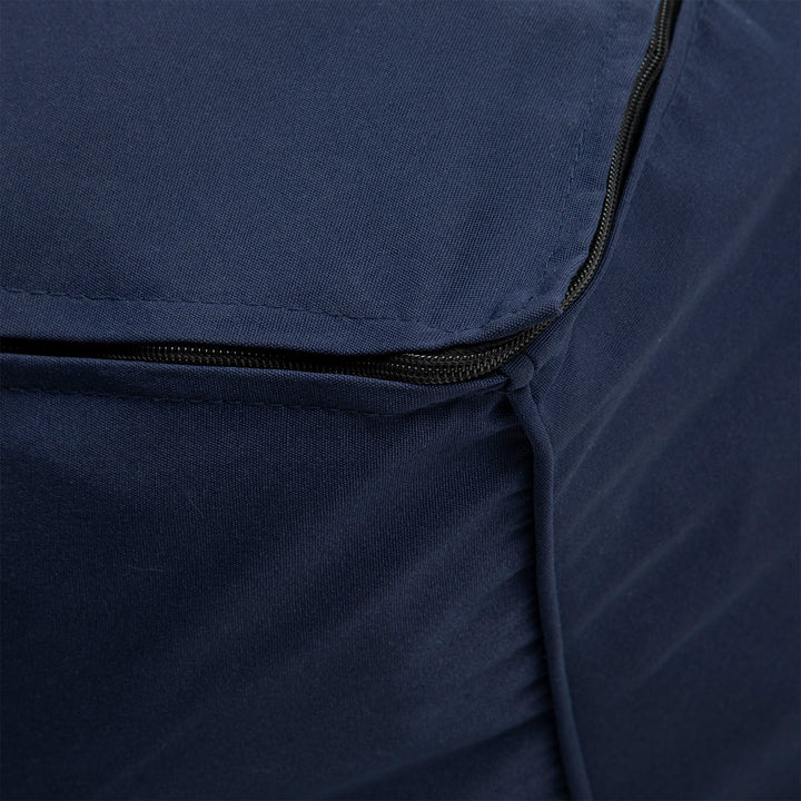 Pouf / Puff De Exterior Impermeable Azul