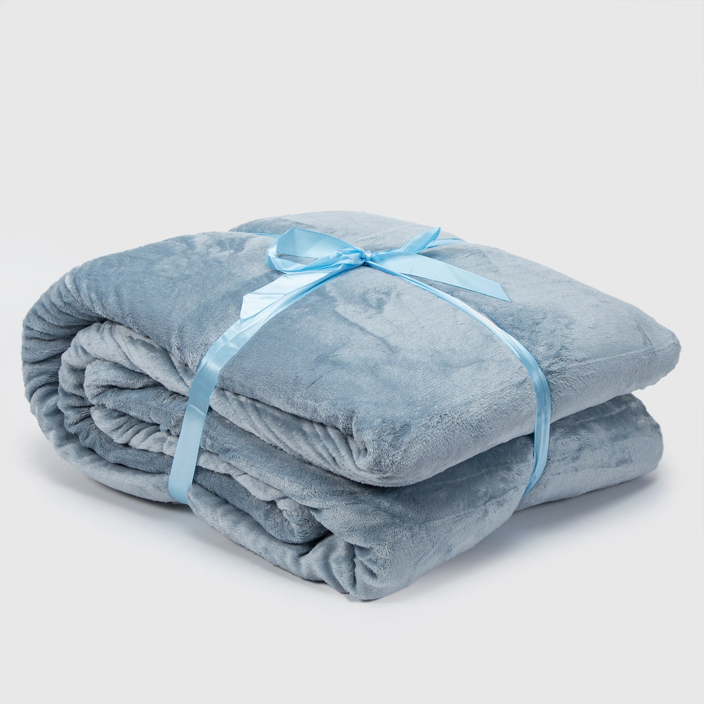 Manta Sherpa Polar Franela Azul 1,5 Plaza