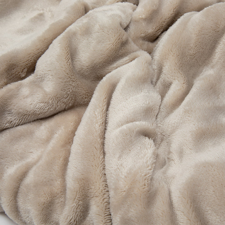 Manta Sherpa Polar Beige King