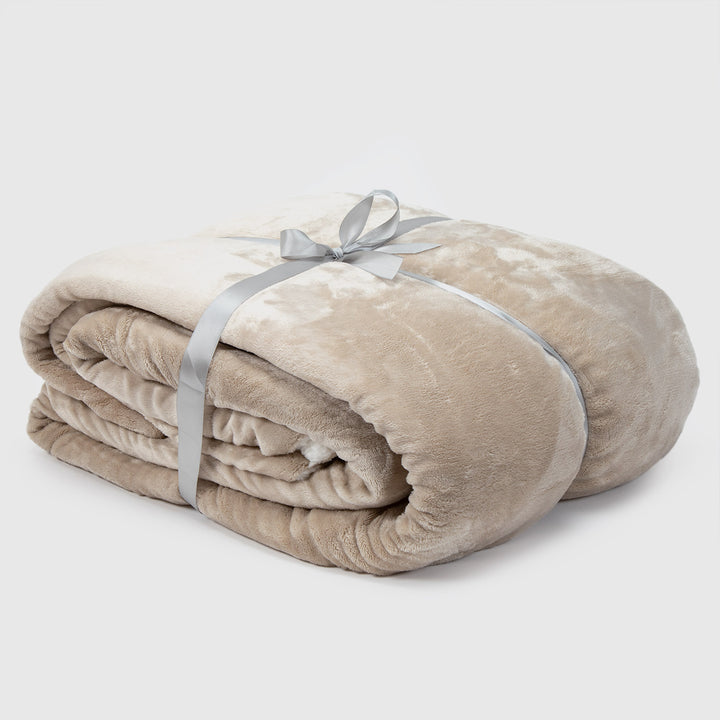 Manta Sherpa Polar Beige Queen