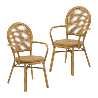 Set x2 Sillas de Exterior Balu