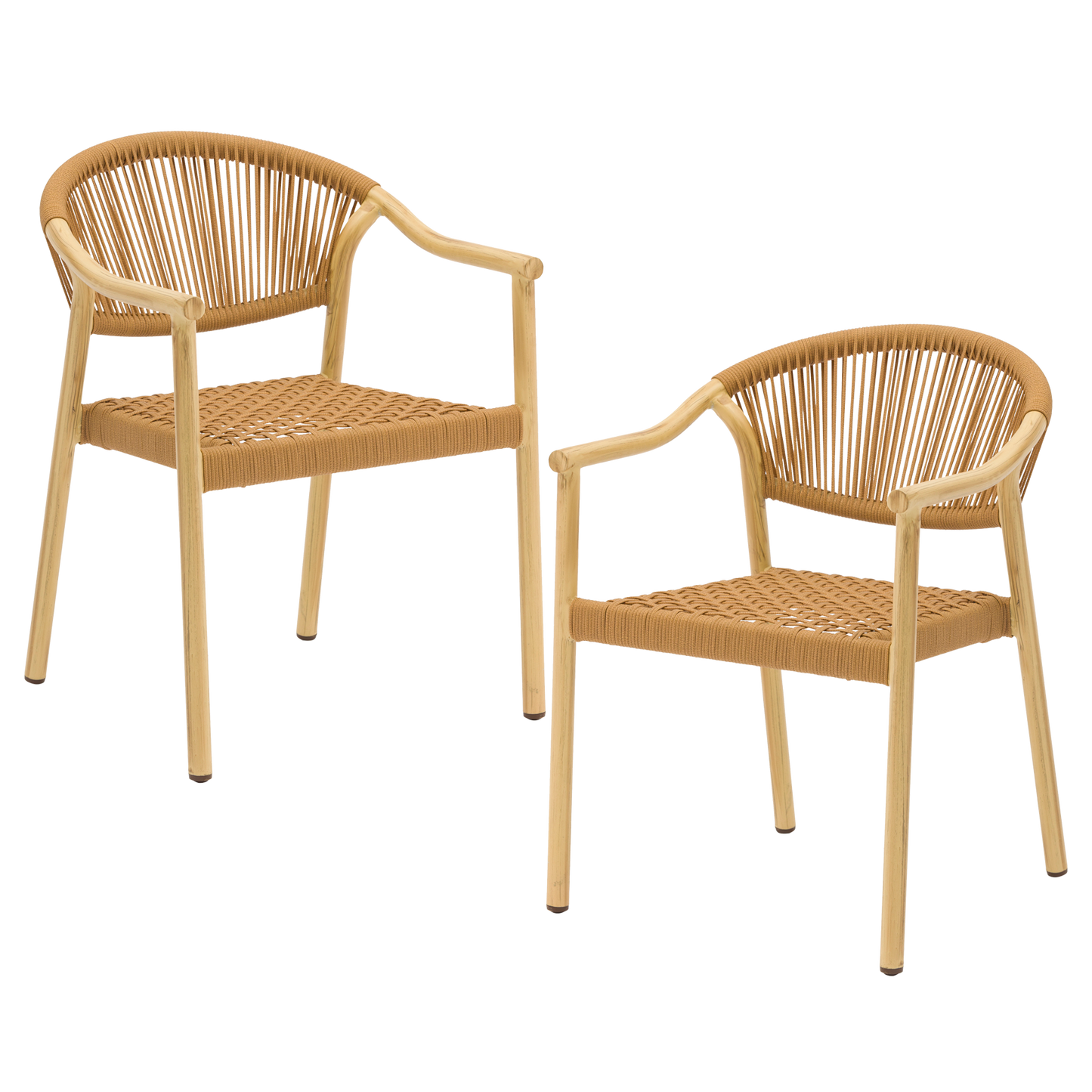 Set x2 Sillas de Exterior Makassar