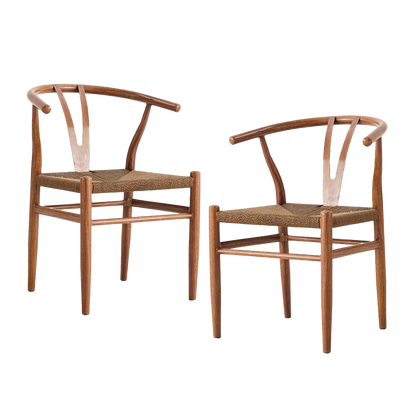 Set de 2 Sillas Wishbone Makati
