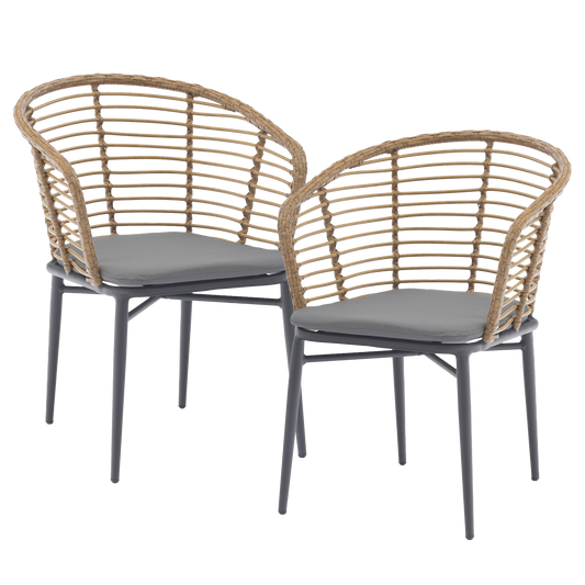 Set x2 Sillas de Exterior Lumpur