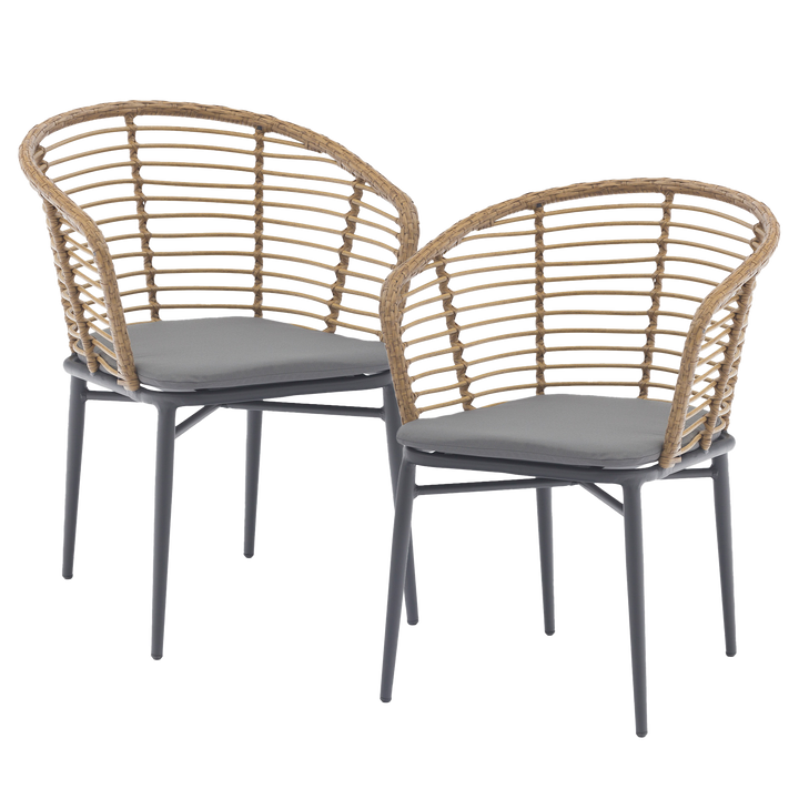 Set x2 Sillas de Exterior Lumpur