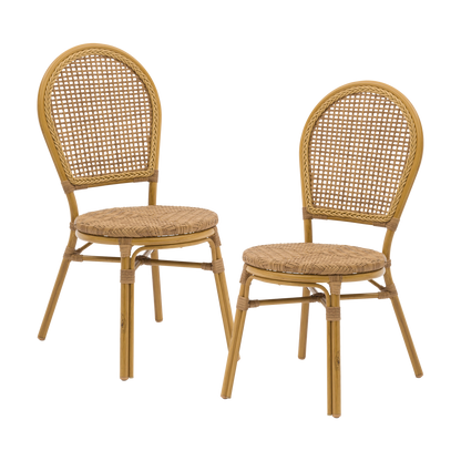 Set x2 Sillas de Exterior Kina