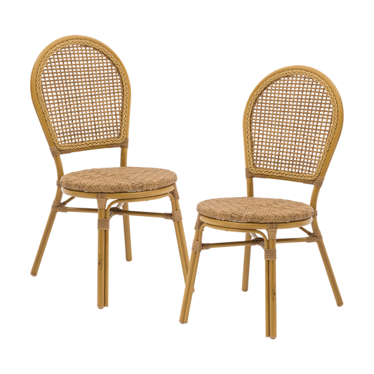 Set x2 Sillas de Exterior Kina