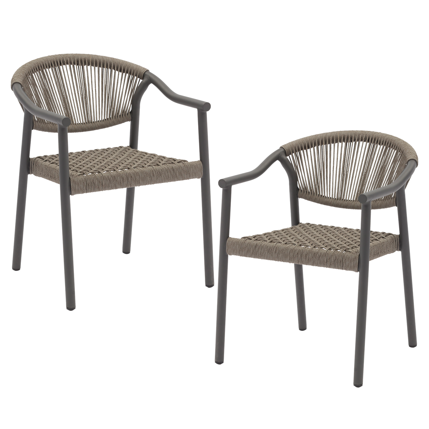 Set x2 Sillas de Exterior Makassar-M