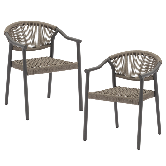 Set x2 Sillas de Exterior Makassar-M