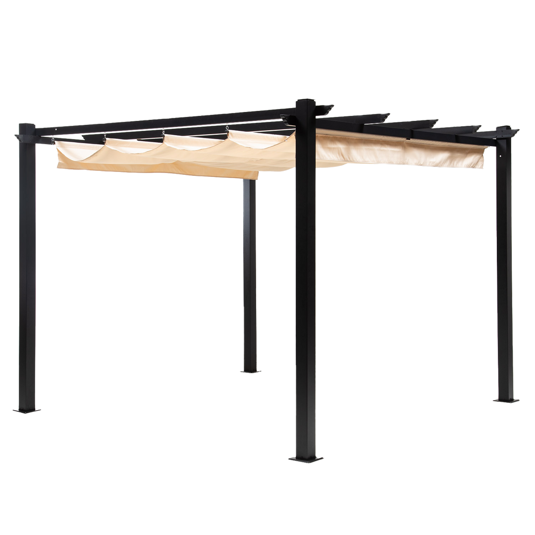 Pérgola Retráctil Shelter XL 4x3 mts