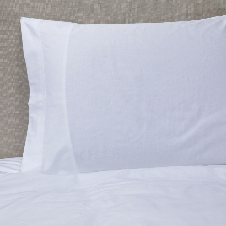 Cubre Plumón de Bambú 1.5 Plazas Blanco