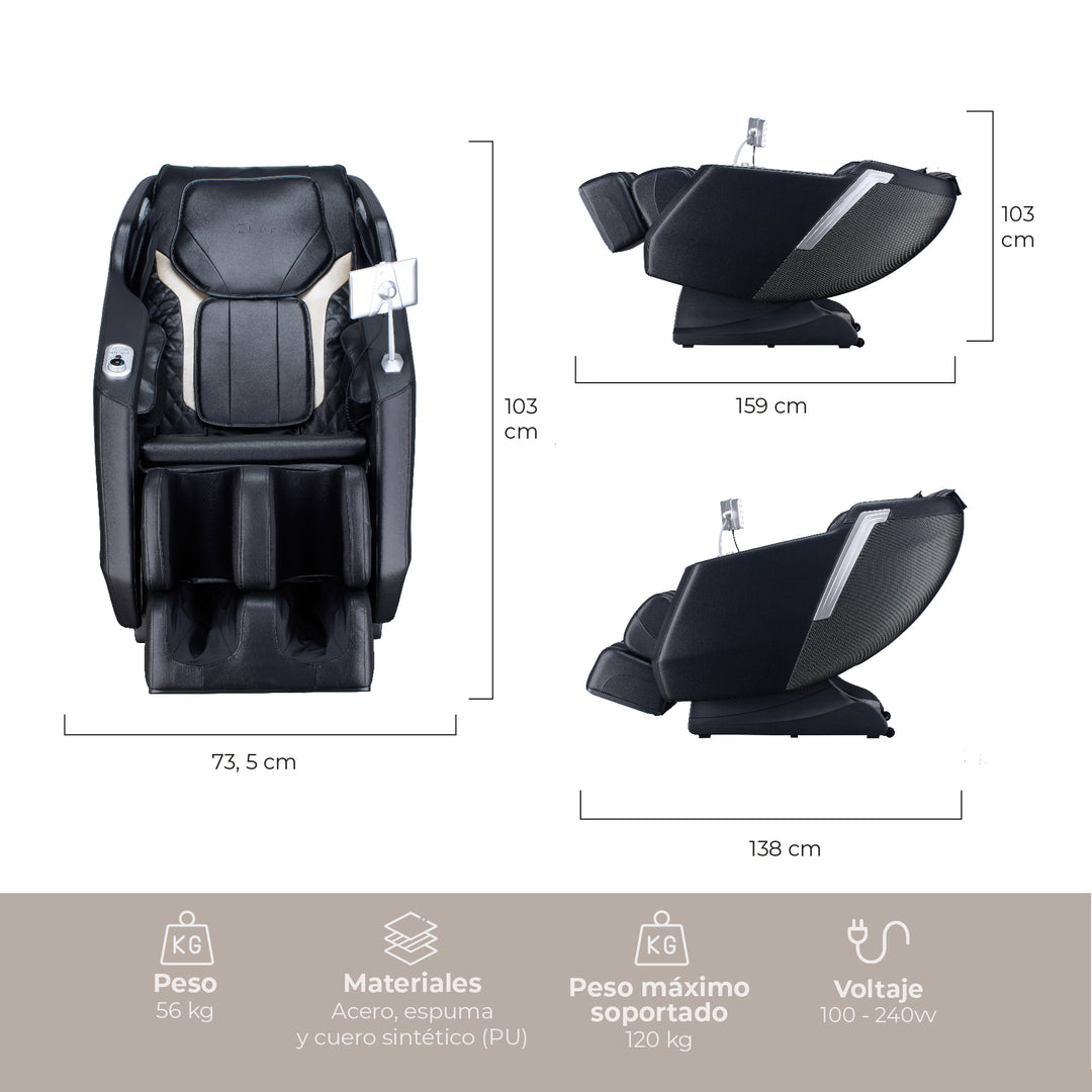 Sillón Masajes R3000 2da Generación